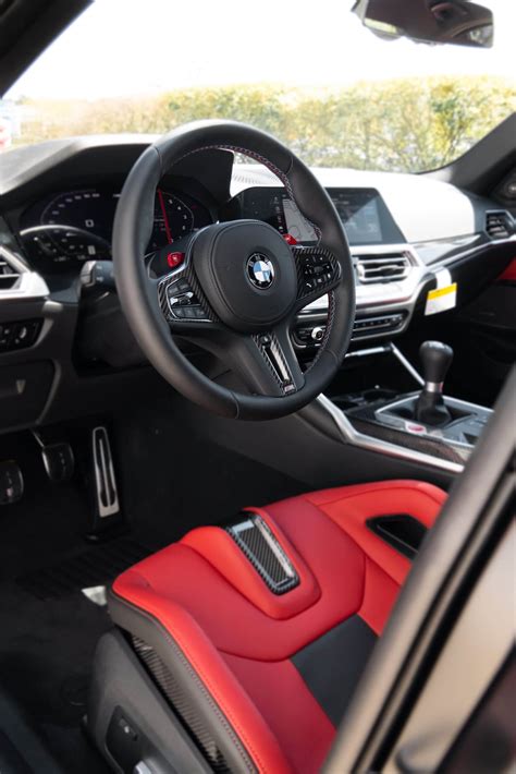 2022 Bmw M3 Red Interior