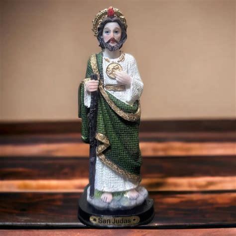 San Judas Tadeo Statue 5inch St Jude Thaddeus Statue San Juditas - Etsy