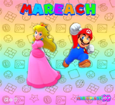 Mario Party 10: Mario and Peach by GoldSilverBros300 on DeviantArt