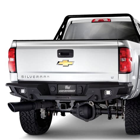 Chevy Silverado Rear Bumper Replacement