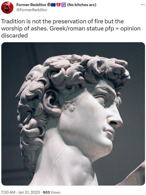 Greekroman Statue Pfp Opinion Discarded Statue Profile Pictures