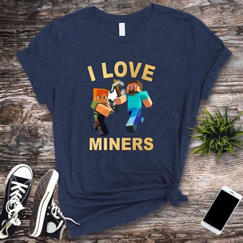 I Love Miners Shirt - Etsy