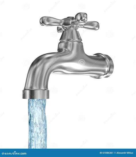 Stream Of Water Faucet