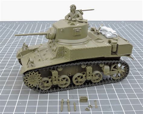 Pete S Model World Tamiya M Stuart A Speed Build