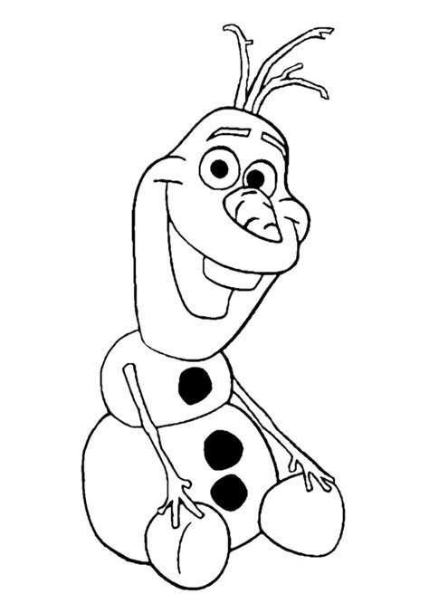 14 Loisirs Coloriage Olaf À Imprimer Images Idee de Coloriage