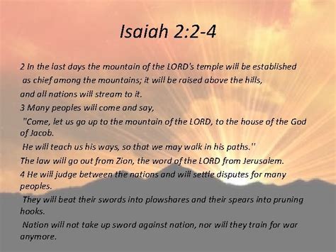 Isaiah 11 6 10 A Banner Isaiah 11