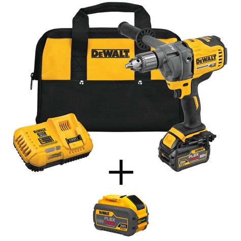 DEWALT FLEXVOLT 60V MAX Cordless Brushless 1 2 In Concrete Mud Mixer