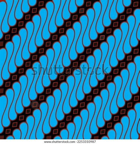 Vector Typical West Java Indonesian Batik Stock Vector (Royalty Free ...