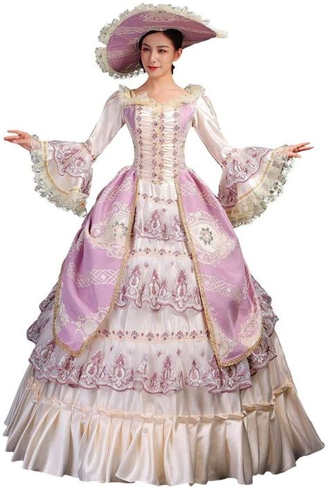 Kemao Evening Dress Rococo Baroque Marie Antoinette Ball Dresses 18th