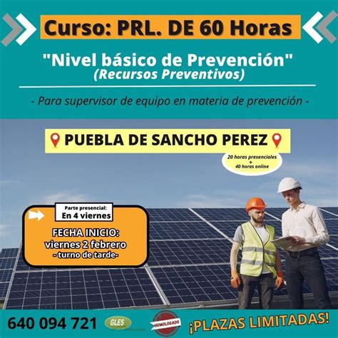 Curso Nivel B Sico De Prevenci N Horas Recurso Preventivo Gles