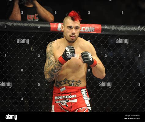 Dan Hardy From Tingham UFC 120 Ultimate Fighting Championships Held