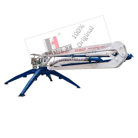 Jiuhe Concrete Placing Boom Mobile Type Concrete Boom Placer With Wheel