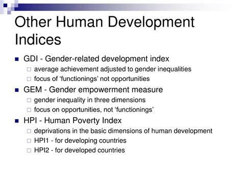 PPT - Human Development Indicators PowerPoint Presentation, free ...