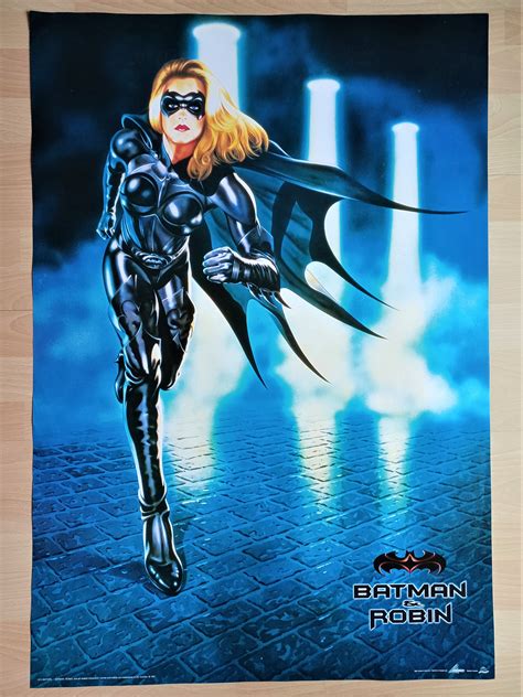 Batman & Robin Batgirl Original 1997 Poster - Etsy