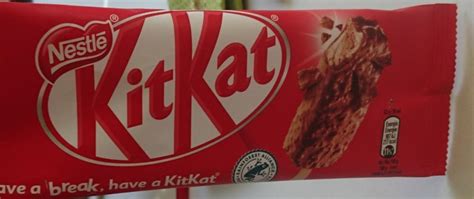 Kit kat mražený krém s příchutí sušenek Nestlé kalorie kJ a nutriční