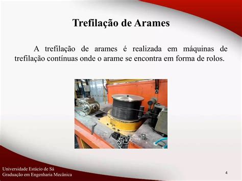 Processo De Trefila O Ppt