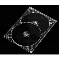 Cd Dvd Digipack Digipak Clear Black White Color Digitrays Double Trays