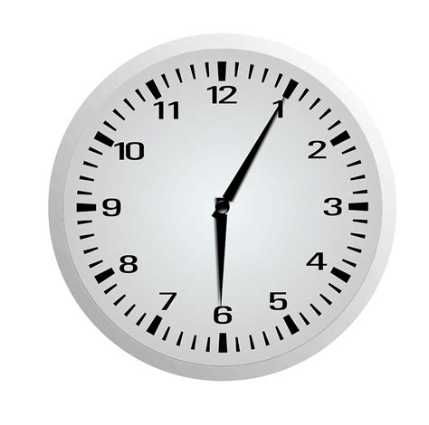 Six O Clock Png