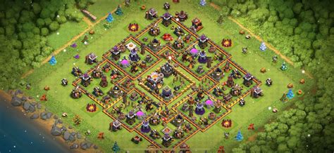 Layouts Para Cv Farm Push Guerra Clash Of Clans Dicas