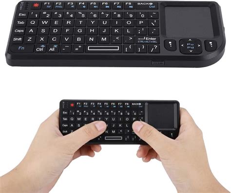 Buy 2 4ghz Wireless Touchpad Keyboard Rt Mwk02 Rechargeable Ultra Thin Mini Usb Backlit