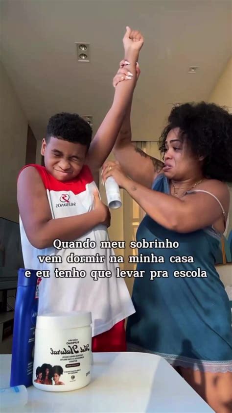 Tia Mamando O Sobrinho - Tia e Sobrinho: Momentos Engraçados e Divertidos | TikTok