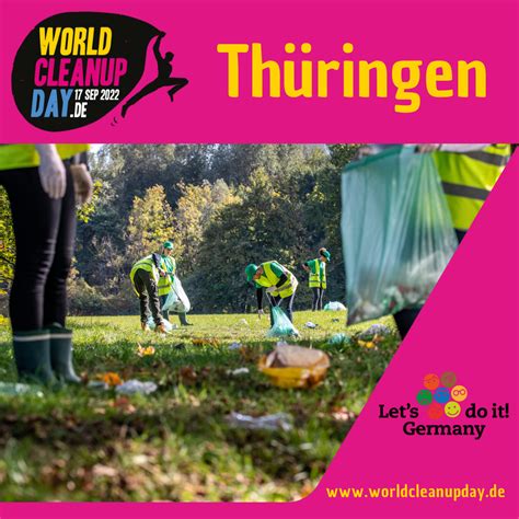 Wir räumen auf Macht alle mit Thüringen World Cleanup Day 20