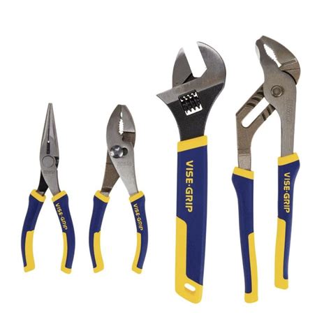 IRWIN VISE-GRIP 4-Pack Traditional Plier Set at Lowes.com