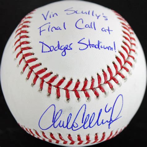 Lot Detail The Final Call Vin Scully Charlie Culberson Dual Signed