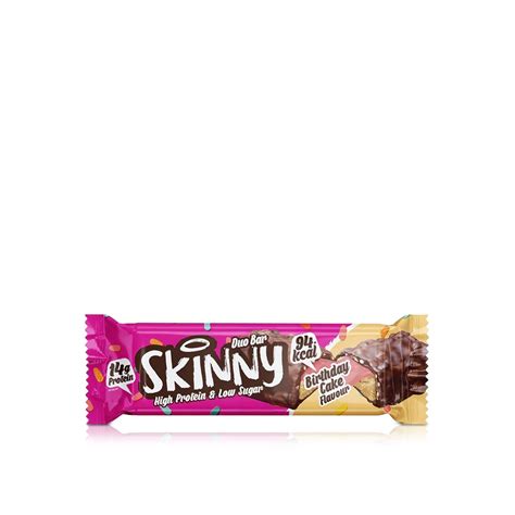 The Skinny Food Co Birthday Cake Protein Bar G Waitrose Uae Partners