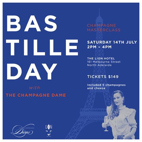 Bastille Day Champagne Masterclass Adelady