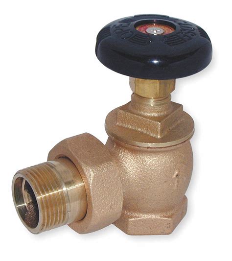 Grainger Approved Steam Radiator Valve Steam Water Bronze 12 In Npt Body Style Angle