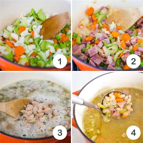 Ham and Bean Soup (30 Minute Recipe) - Cleverly Simple