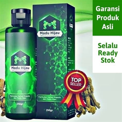 Jual Madu Hijau Original Logo M Free Gift Atasi Sakit Maag Kronis Asam