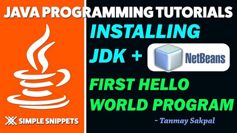 First Java Program Hello World Installing And Setting Up Jdk