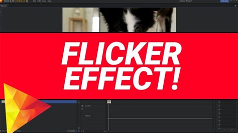 QUICK TUTORIAL Flicker Effect Hitfilm Express 12 YouTube