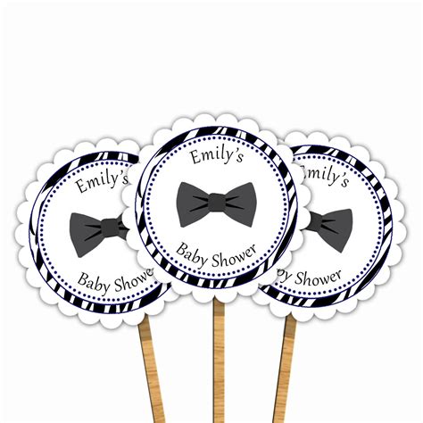 printable cupcake topper design diy digital file matching etsy