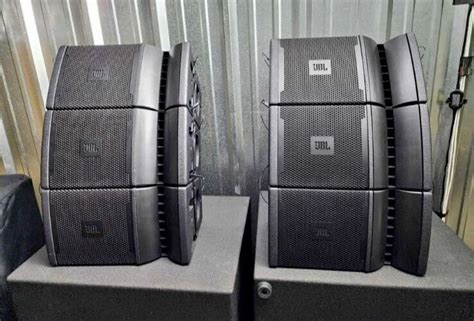 2 0 Black SIX JBL VRX928LA 2 Way 8 Line Array Loudspeaker System 400 W