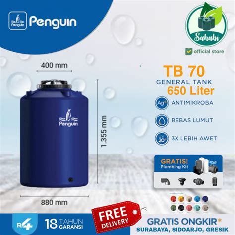 Jual Tandon Air Tangki Air Toren Air Penguin Pinguin Rotamould