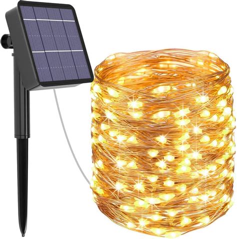 Catena Luminosa Solare Kolpop 26M Stringa Luci Solari 240 LED 8 Modi