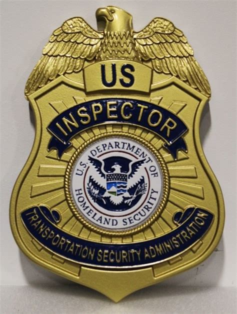 TSA Homeland Security Police Clip On Belt Around Neck Leather ...