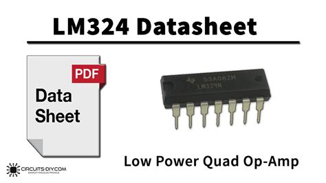 LM324 Low Power Quad Op Datasheet