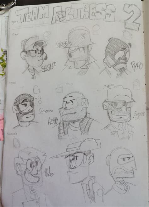 tf sketch   team fortress  team fortress team fortess