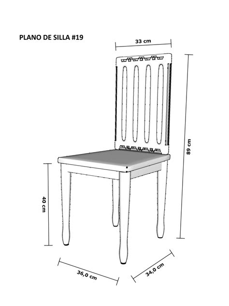 Una Guía Con 30 Planos Para Hacer Sillas De Madera Pdf