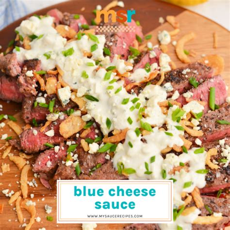 BEST Blue Cheese Sauce Recipe (Perfect for Steaks and Burgers!)