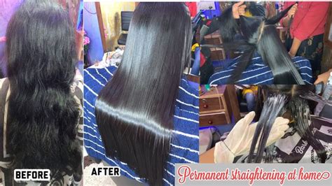 How To Do Permanent Hair Straightening At Home Using Loréal X Tenso