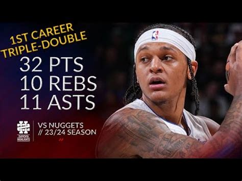 Paolo Banchero Pts Rebs Asts Vs Nuggets Season Youtube