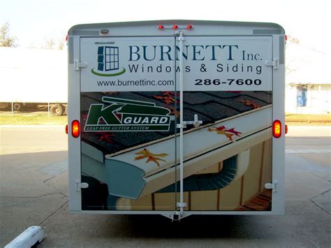 Tulsa Enclosed Trailer Graphics Precision Sign And Design