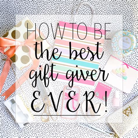 HOW TO BE THE BEST GIFT GIVER EVER | Vandi Fair