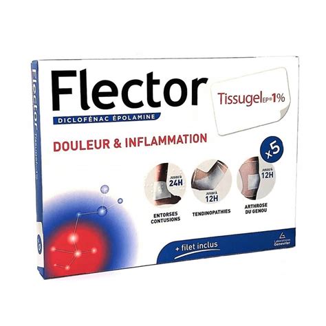 Flector Tissugel 1 5 Emplâtres Médicamenteux