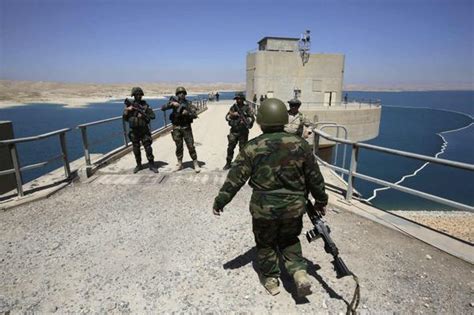 U S Airstrikes Hit Haditha Dam In Western Iraq